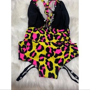 Neon Leopard Bodysuit